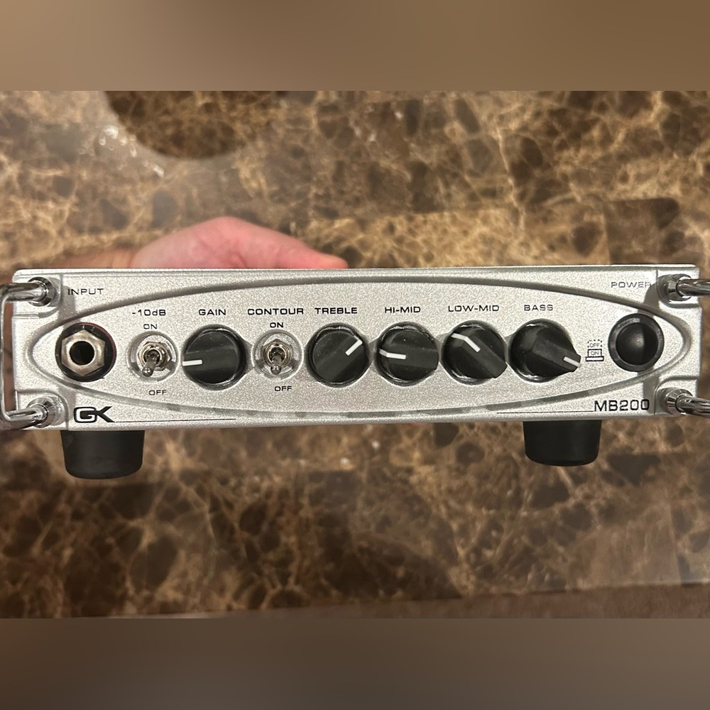 Gallien-Krueger MB200 200-Watt Ultra Light Micro Bass Head